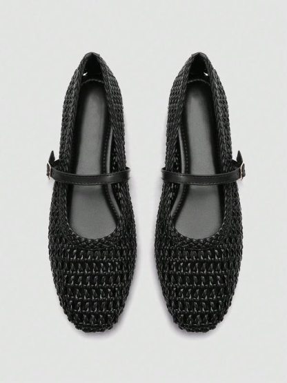 Women's Braided Mary Jane Loafers