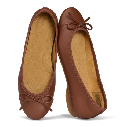 Women's Leather Insole Ballet Flats
