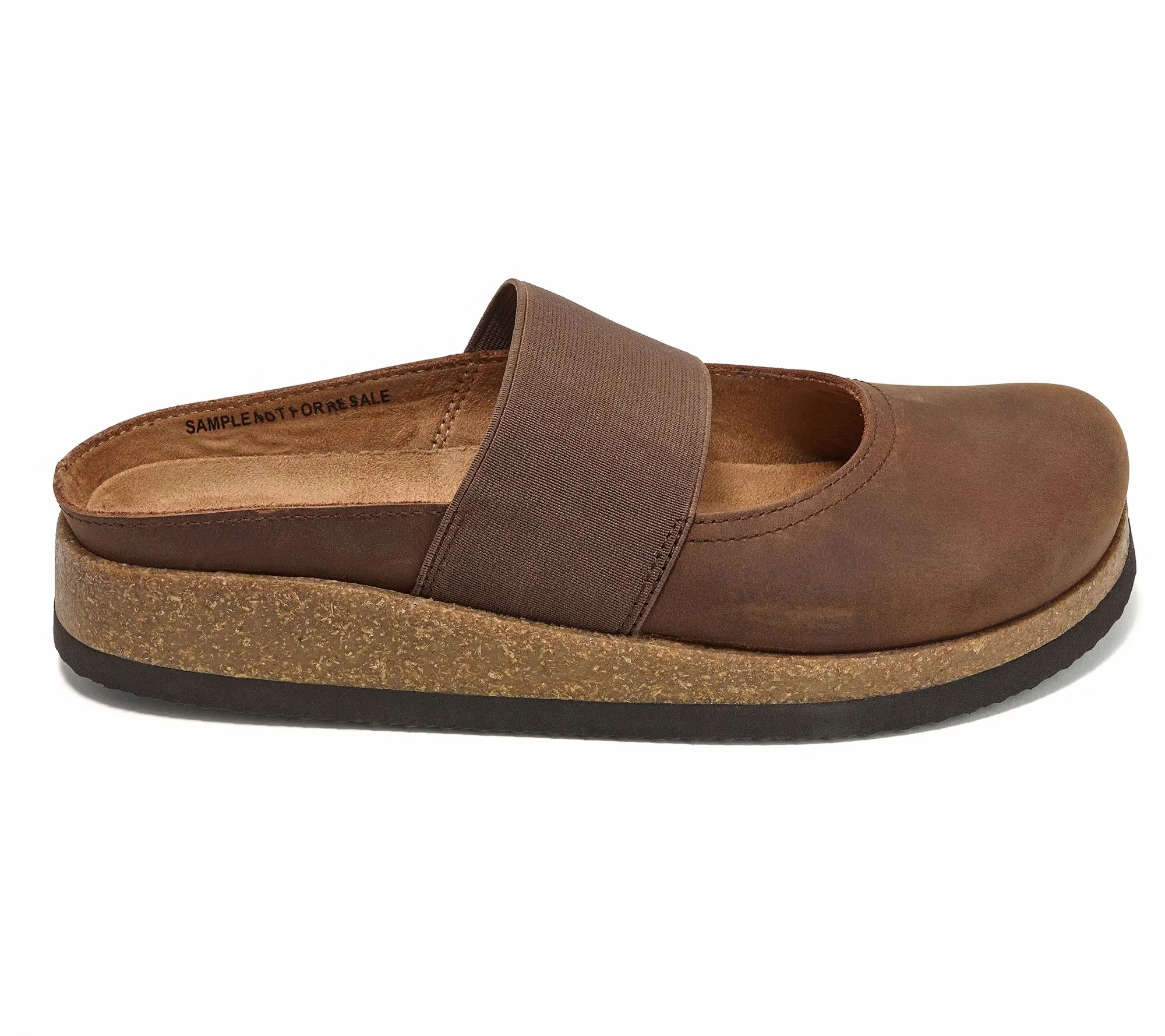 Women's Mountain Leather Slip-On Clogs