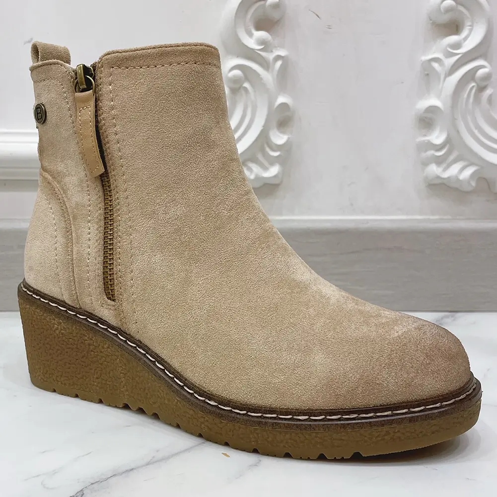 Women's Lined Zip Warm Boots