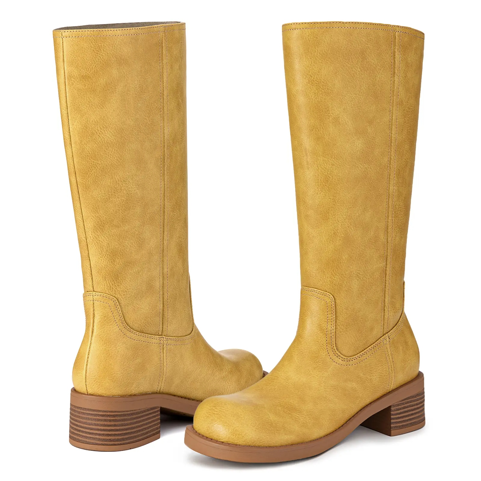 Women's Banana Knee High Boots