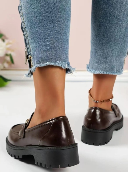 Women's Elegant Thick-Sole Loafer