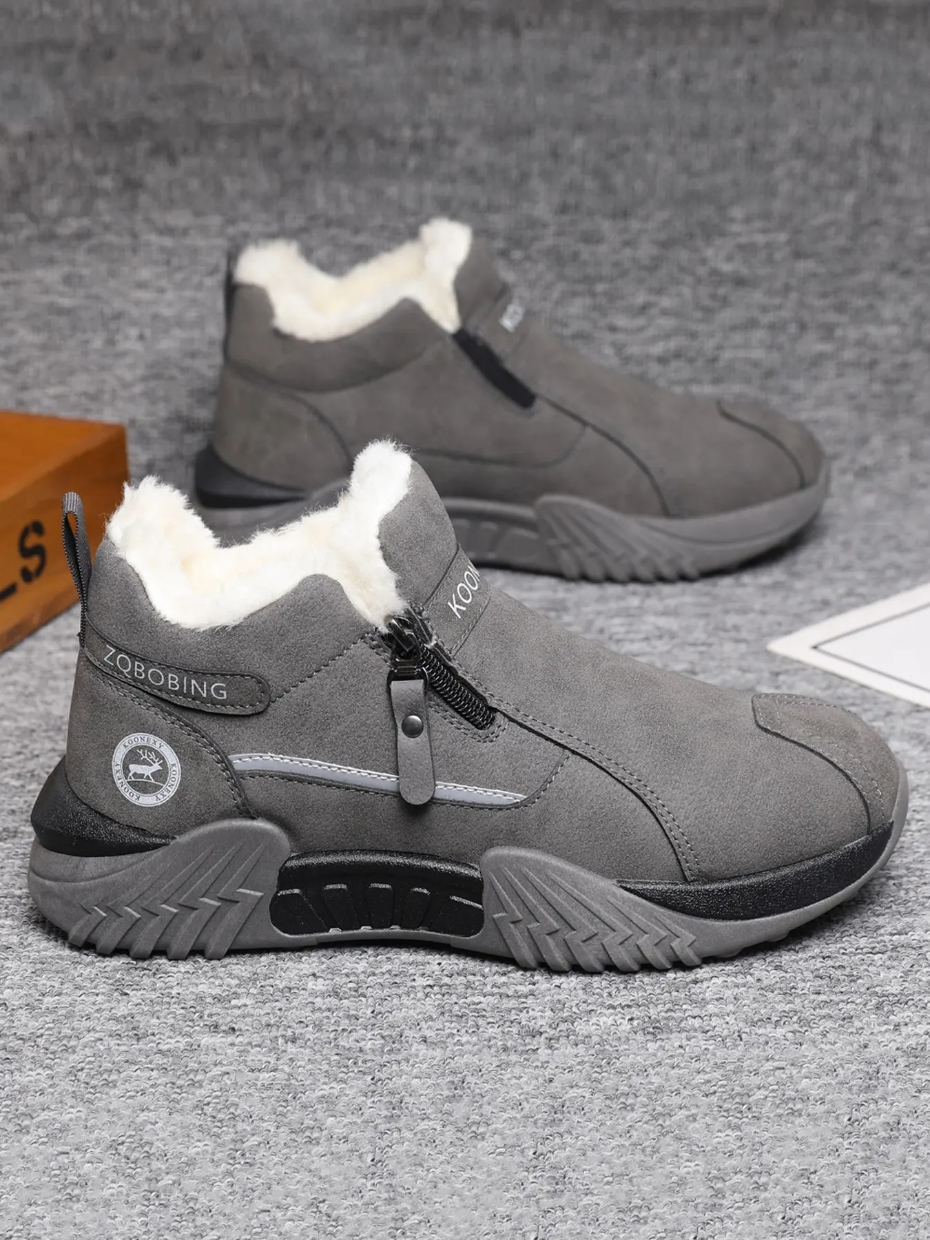Unisex Winter Snow Casual Ankle Boots