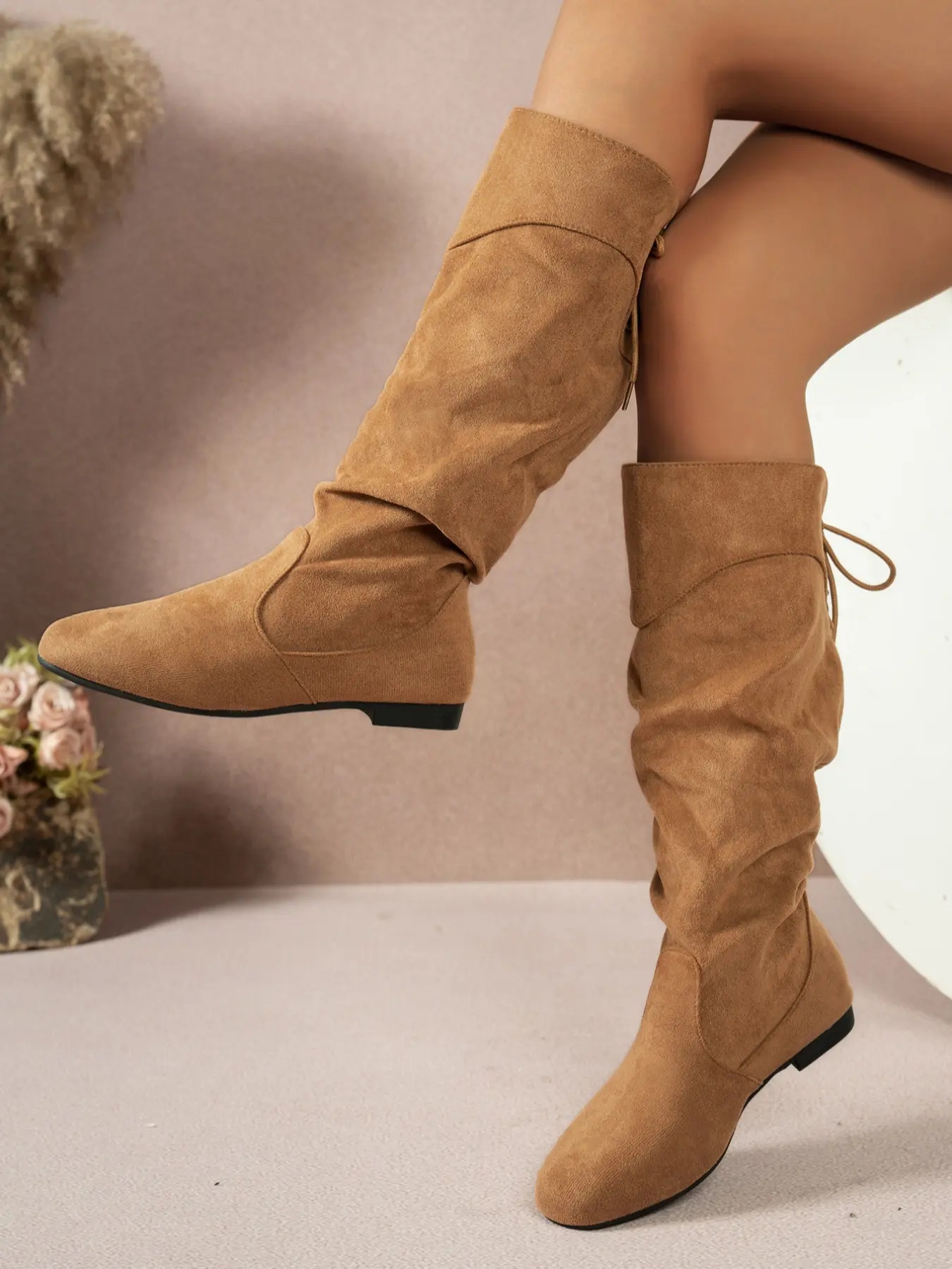 Women's Knee-High Low Heel Fashion Boots