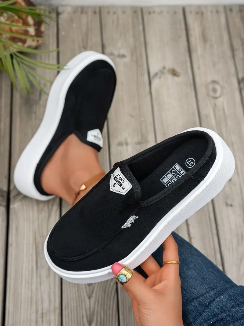 Women's Checkerboard Mules