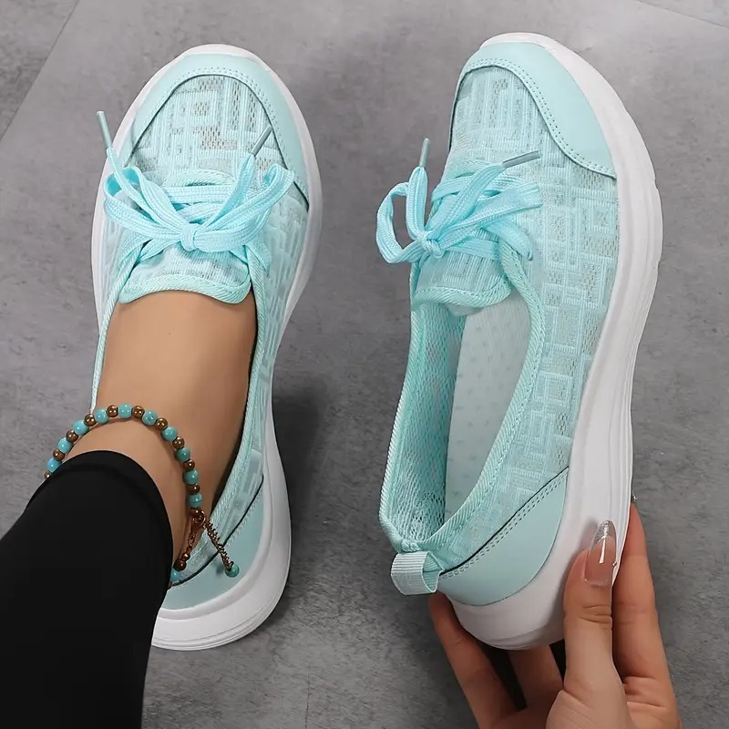 Women's Bottom Slip-on Mesh Loafers