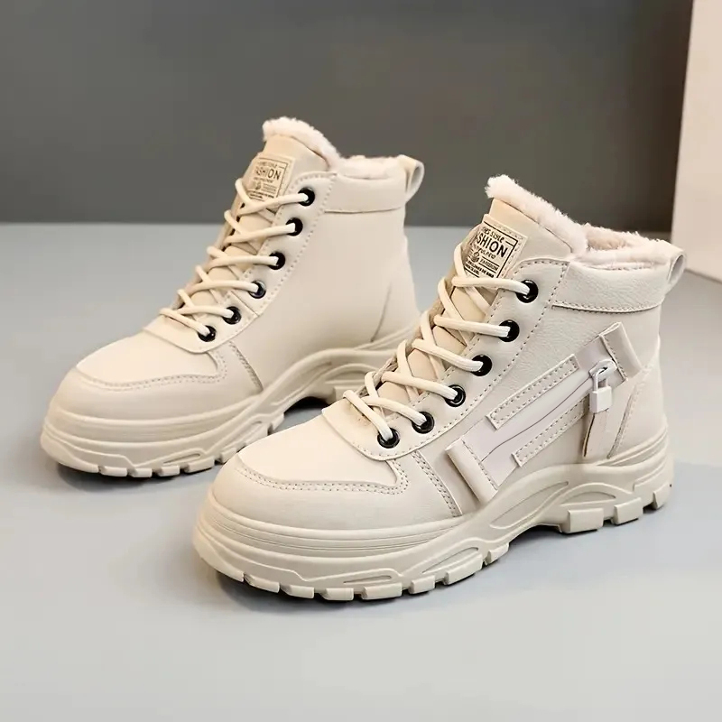 Women's Plush Lined Ankle Boots