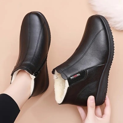 Women's Slip On Fluffy Boots