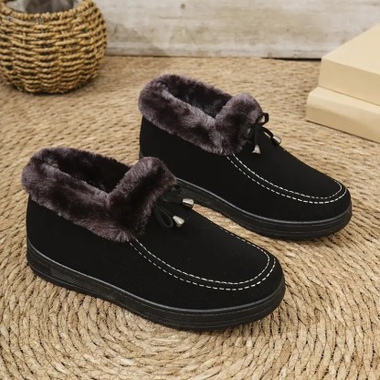 Women's Cozy Fleece-Lined Ankle Boots
