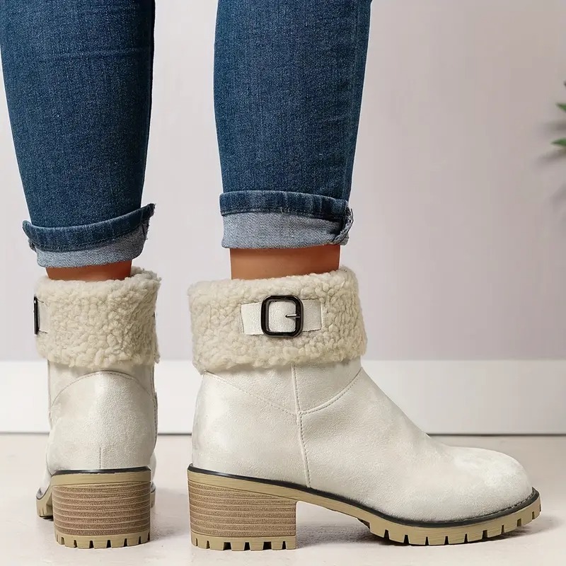Comfy Lining Warm Ankle Boots