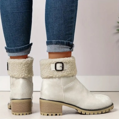 Comfy Lining Warm Ankle Boots