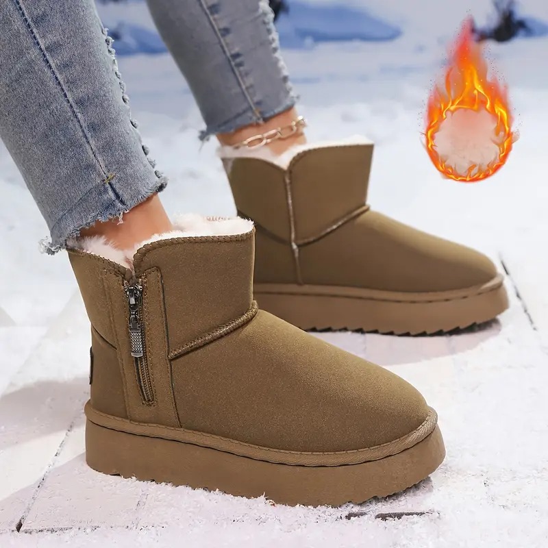 Women's Velvet Lining Snow Boots