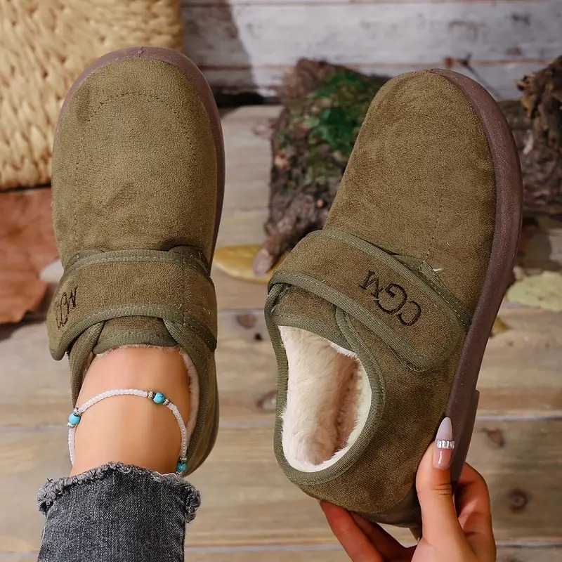 Women's Warm Velcro Boots