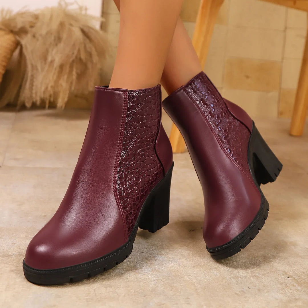 Crafted Leather Avalon Ankle Boots