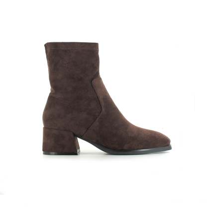 Fax Suede Ankle Boots