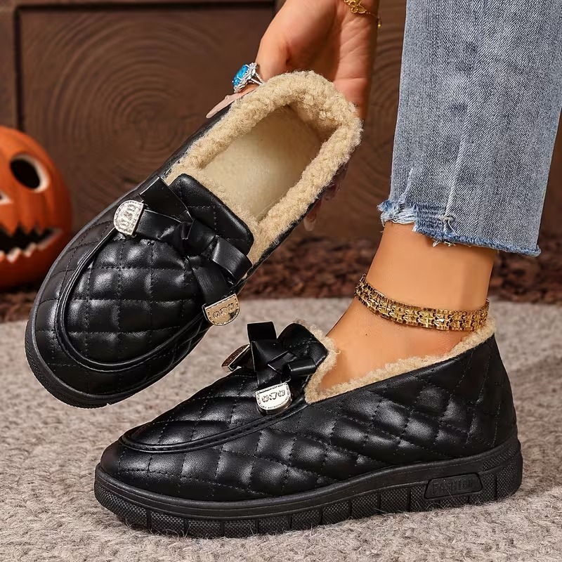 Women's Warm Non-Slip Loafers