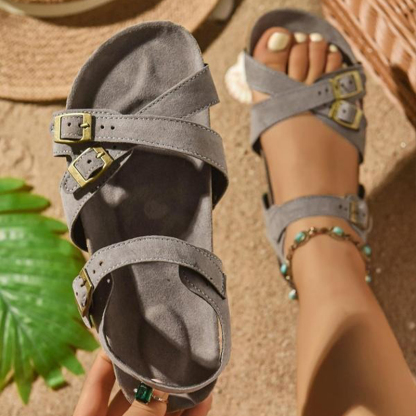 Women's Ankle Strap Flat Sandals