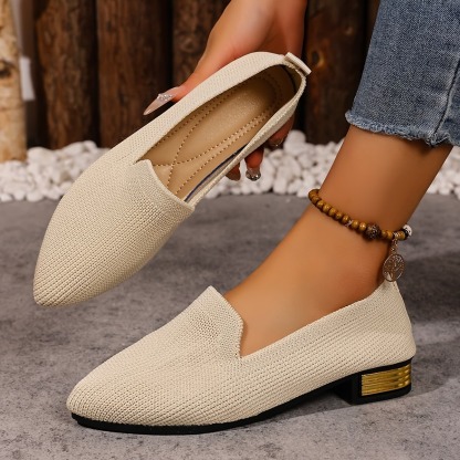 Women's Breathable Knit Slip-On Loafers