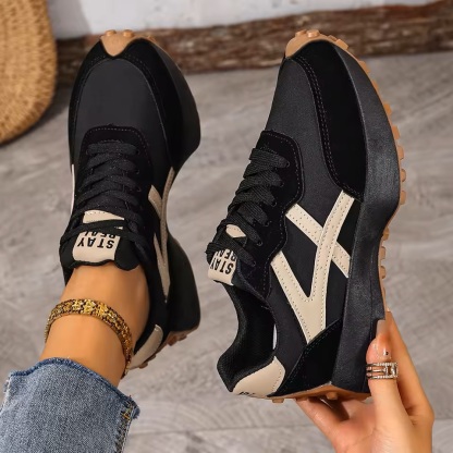 Women's Leisure Lace Up Sneakers