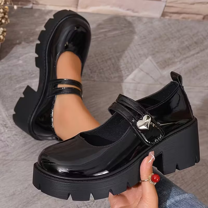 Women's Versatile Mary Jane Heeled Loafers