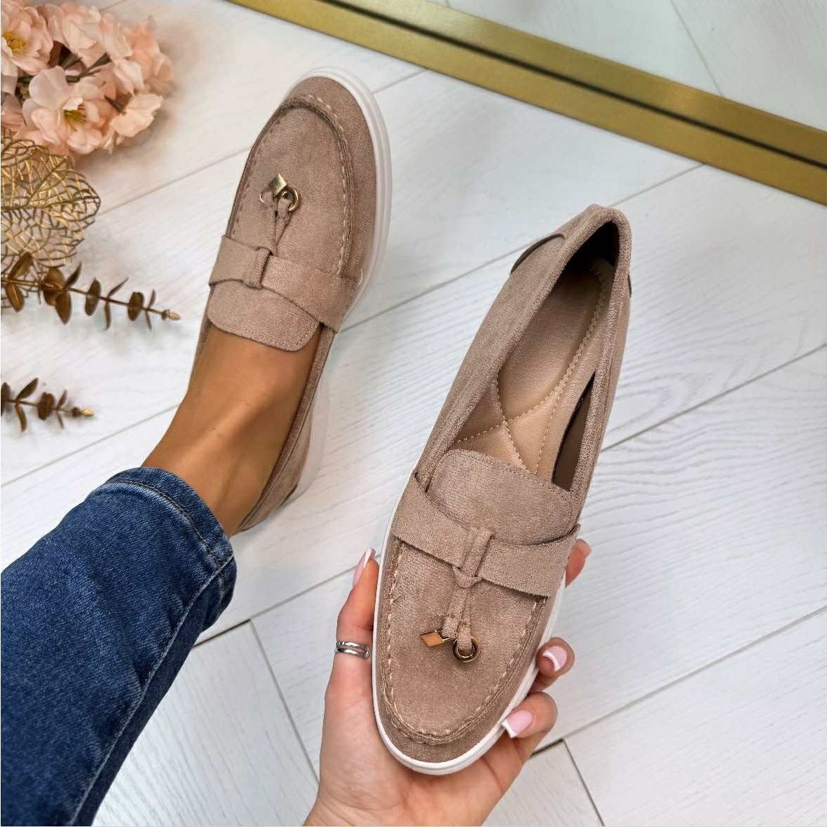 Women's Soft Retro Slip-On Loafers