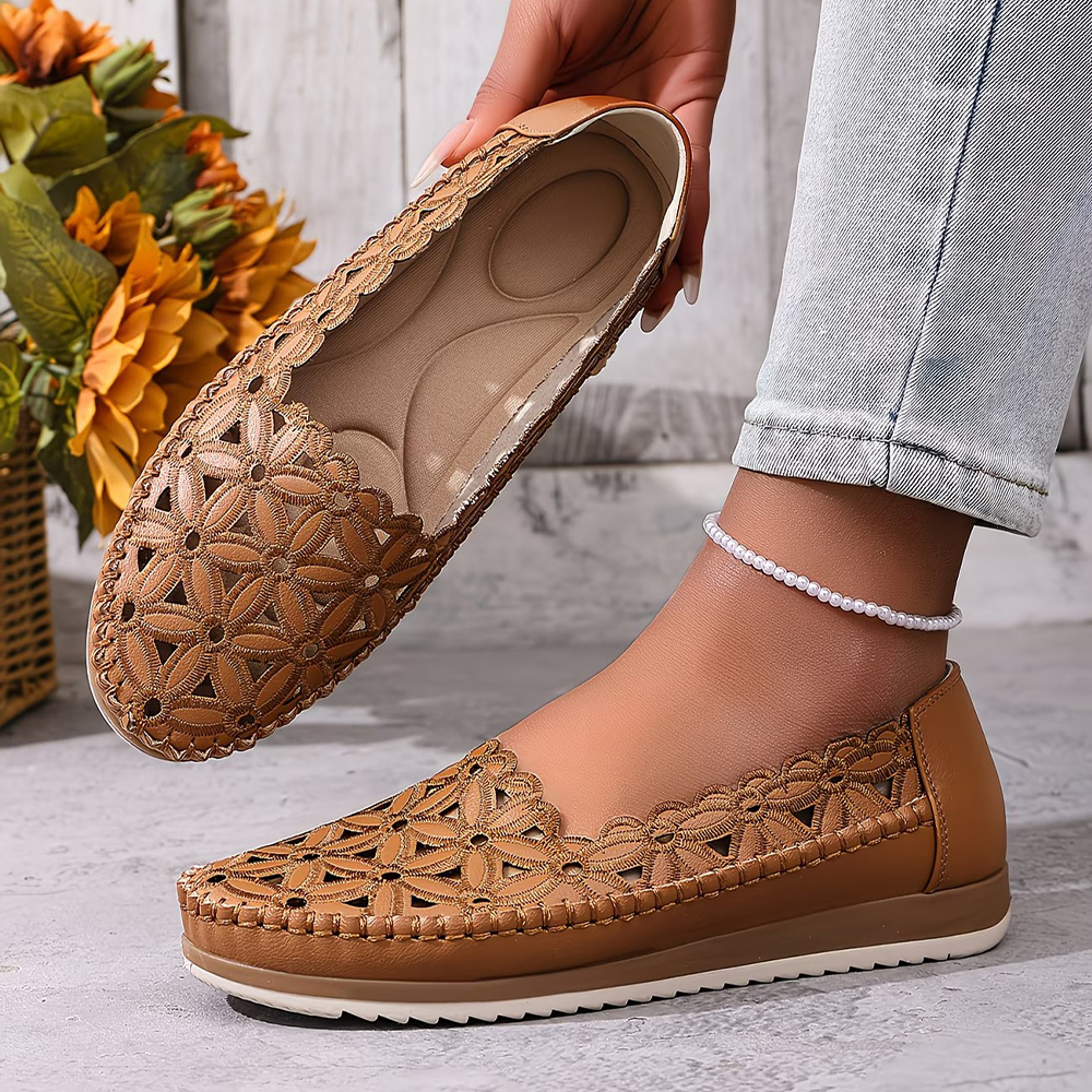 Women's Trendy Hollow Loafers