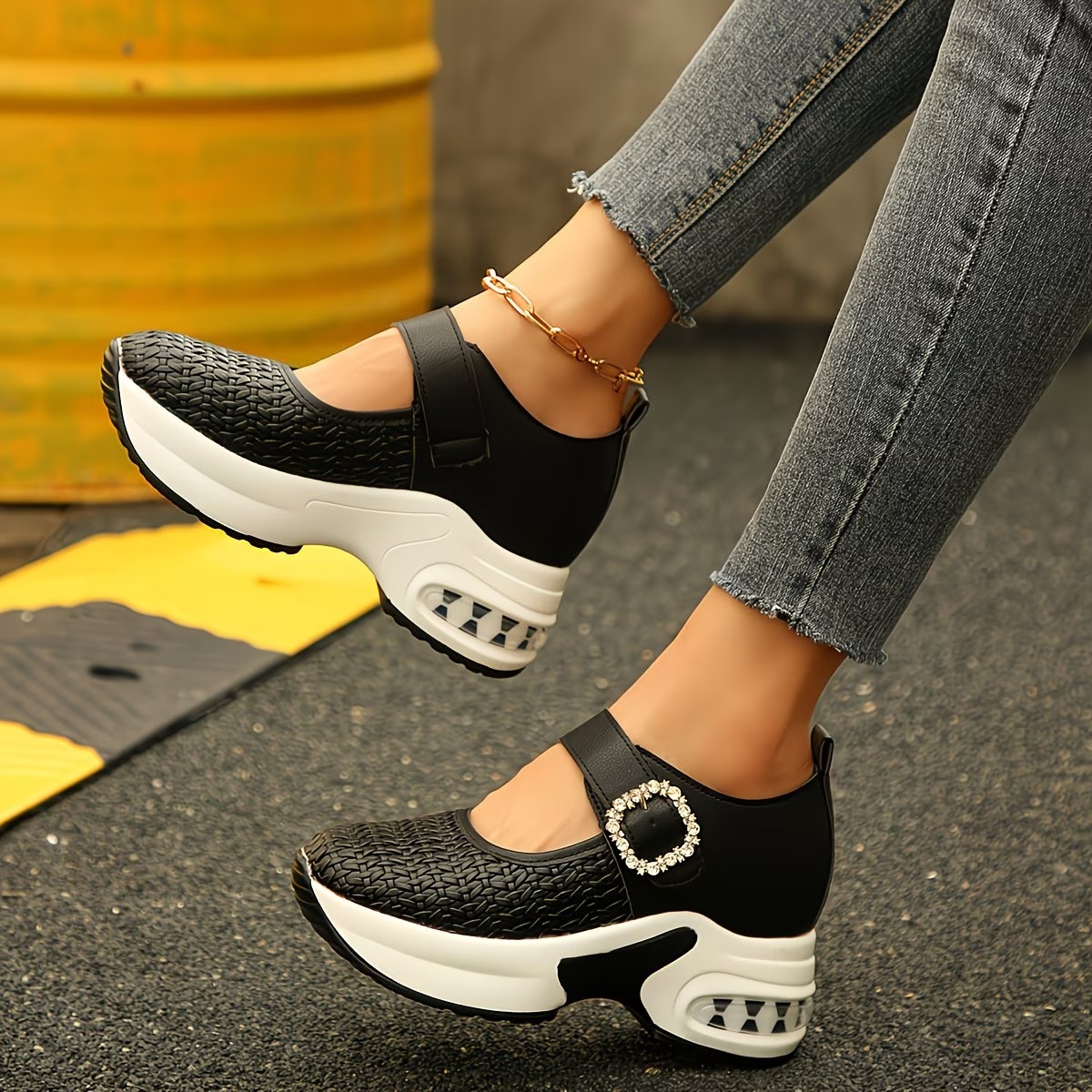 Women's Mary Jane Wedge Sandals