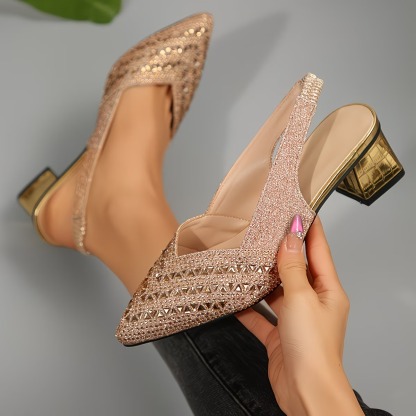 Women's Sparkling Rhinestones Heels