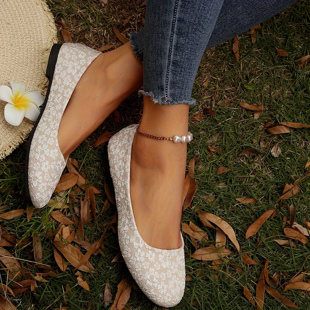 Women's Stylish Printed Slip-on Loafers