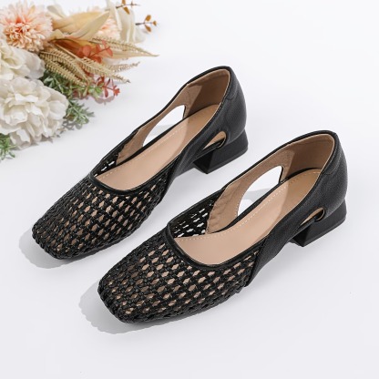 Women's Elegant Hollow Mesh Loafers