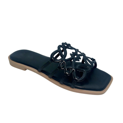 Chop Out Cushioned Sandals