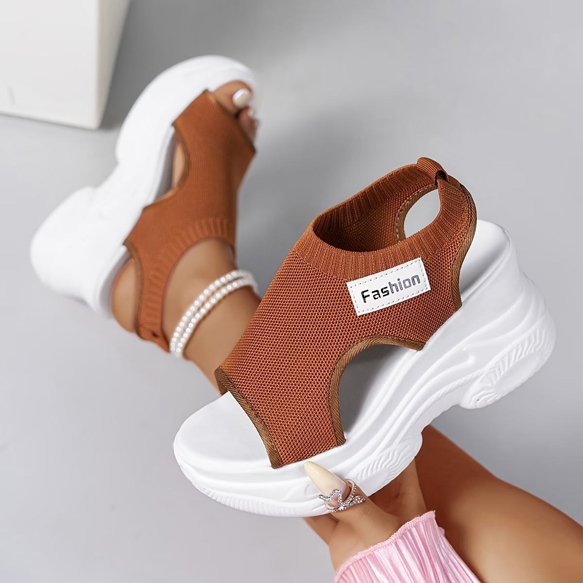 Women's Mesh Breathable Wedge Sandals