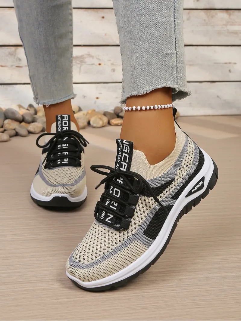 Women's Sporty Colorblock Casual Sneakers