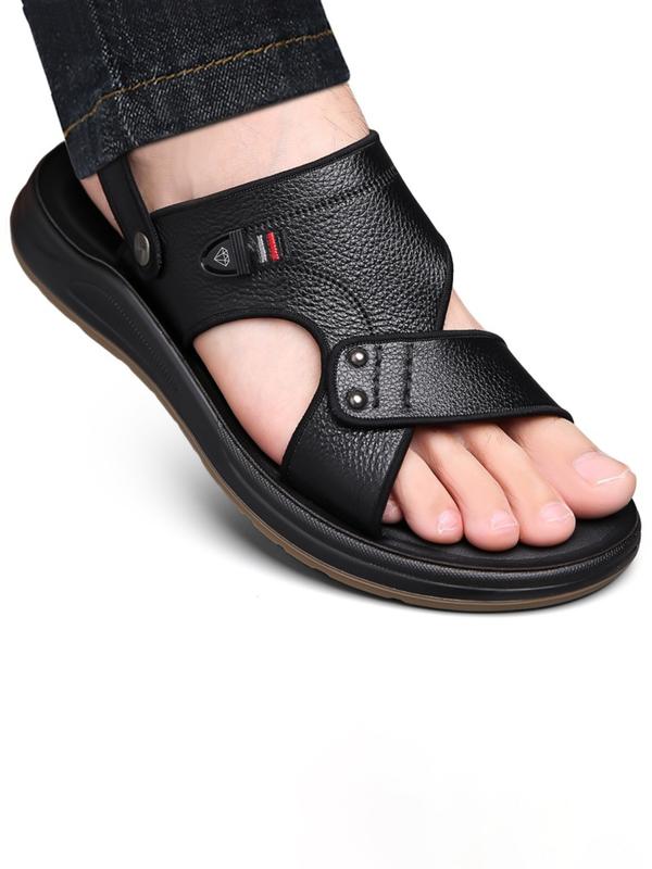 Men's Leather Upper Beach Sandals