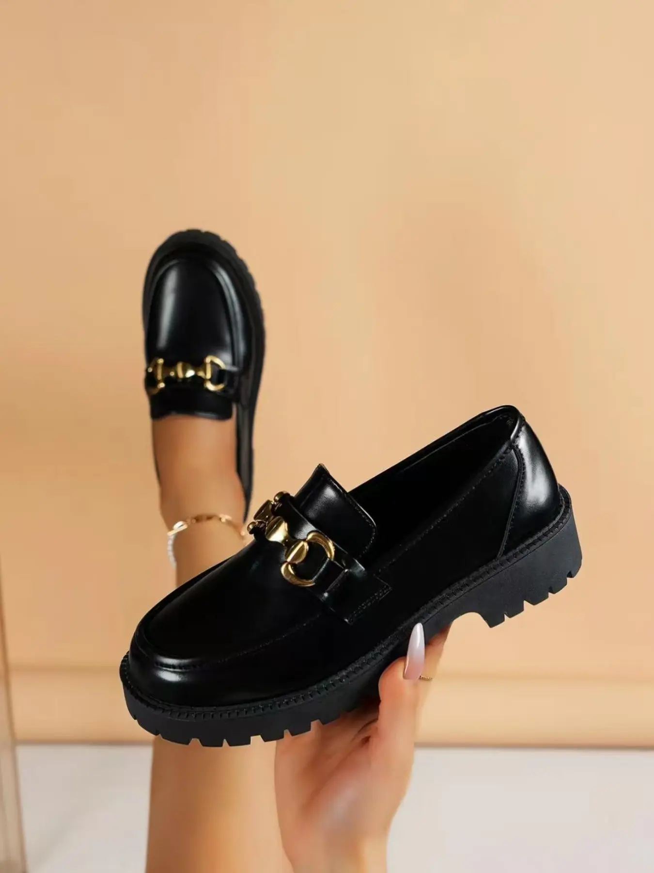 Women's Elegant Thick-Sole Loafer