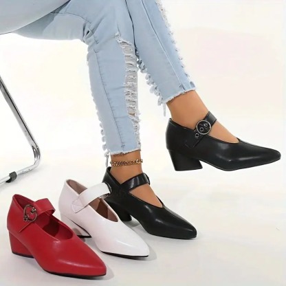 Women's Chunky Mid Heels