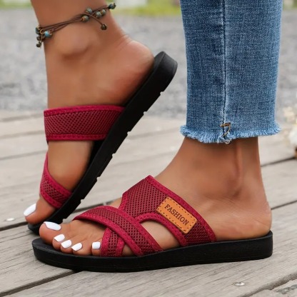 Women's Breathable Mesh Slide Sandals