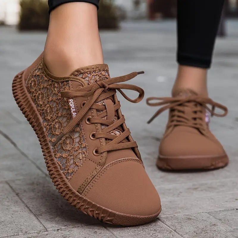 Breathable Mesh Fabric Slip-on Loafers