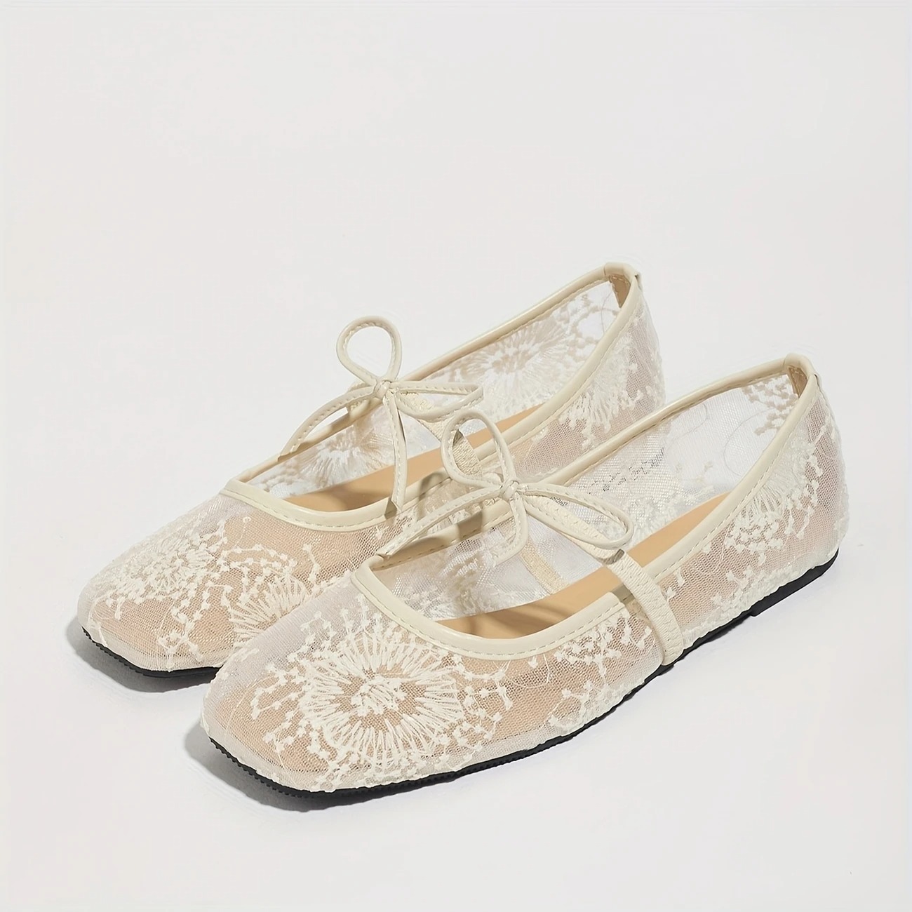 Women's Floral Mary Jane Ballet Flats