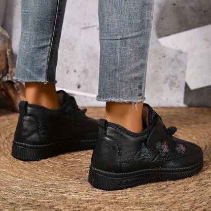 Women's Floral Outdoor Ankle Boots