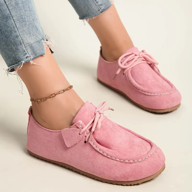 Women's Soft Lace-Up Loafers