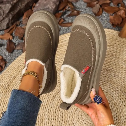 Women's Warmth Slip-On Winter Boots