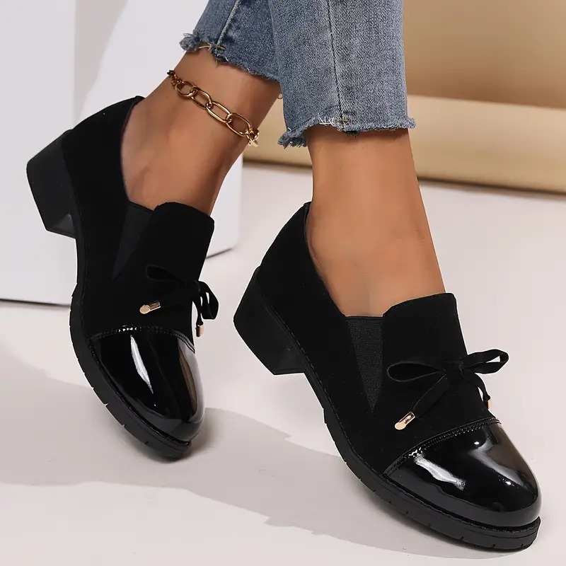 Women's Thick-soled High-heeled Loafer