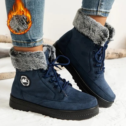 Women's Winter Lace-Up Snow Boots