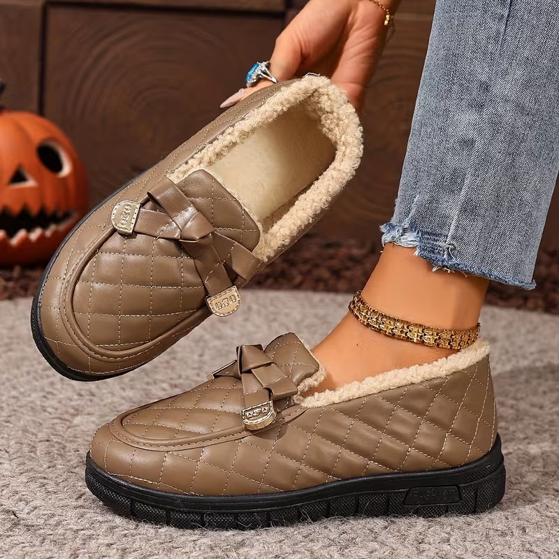 Women's Warm Non-Slip Loafers