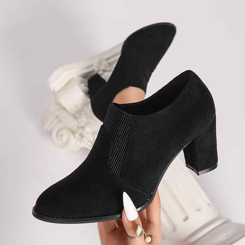 Women's Vintage Chunky Heels