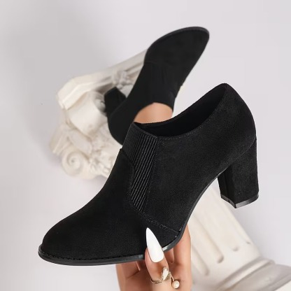 Women's Vintage Chunky Heels