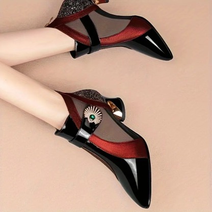 Women's Colorblock Trendy Mesh Shoes