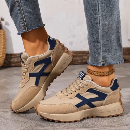 Women's Leisure Lace Up Sneakers