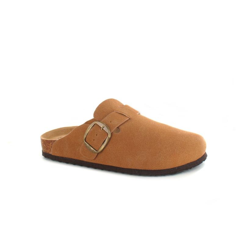 Women's Comfort Buckled Mules